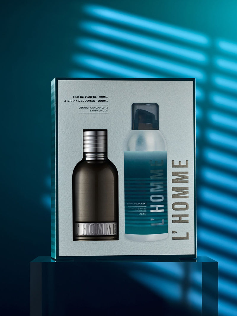 L'Homme men's fragrance gift set 100ml & 200ml, UK version