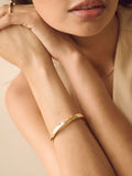 Gold Tone Twist Bangle, UK version