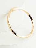 Gold Tone Twist Bangle, UK version
