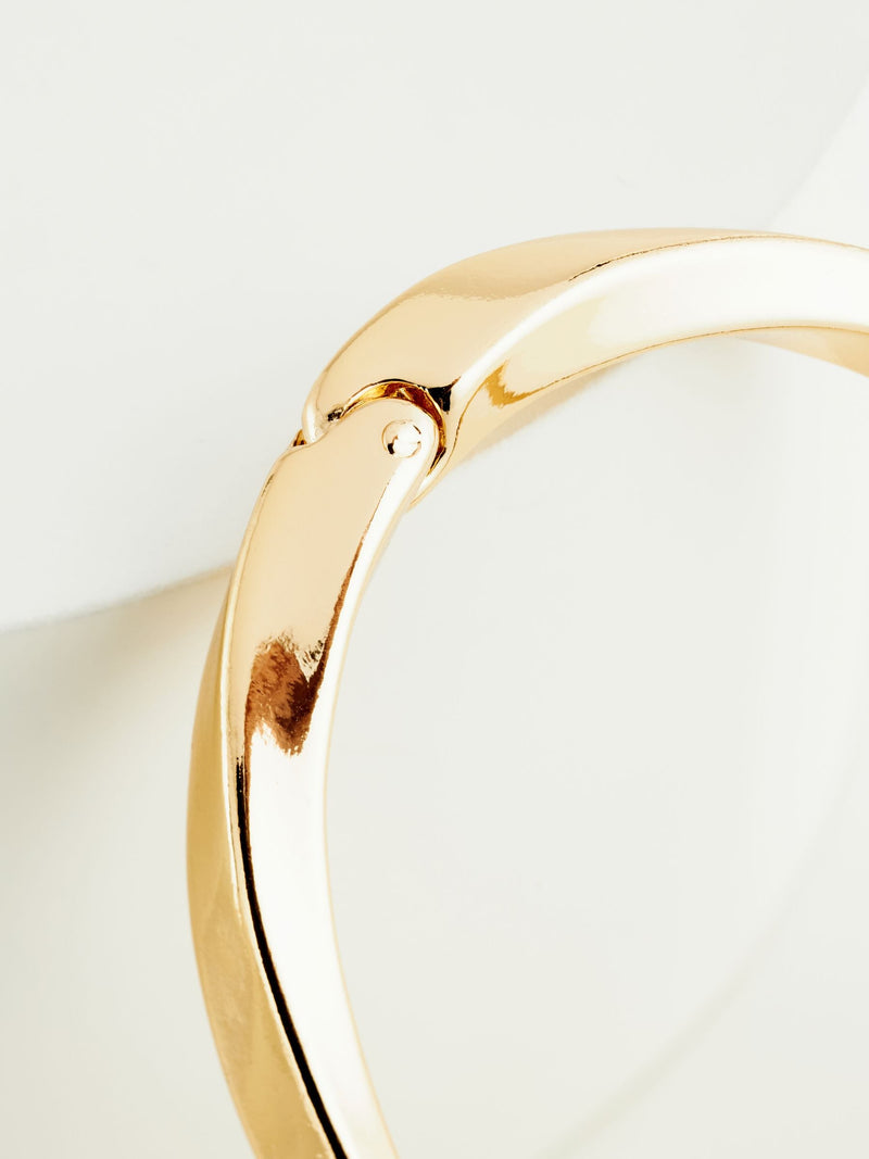 Gold Tone Twist Bangle, UK version