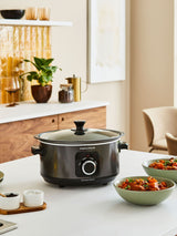 Next Morphy Richards Black Sear and Stew 3.5L Slow Cooker- Buy online at McGrocer