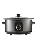 Morphy Richards black slow cooker 3.5L, UK version