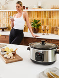 Morphy Richards stainless steel slow cooker 3.5L, imported from the UK