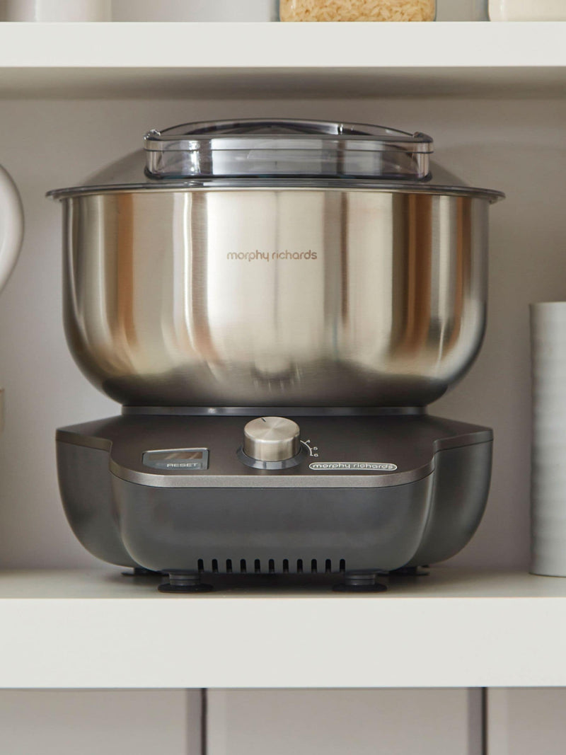 Morphy Richards stainless steel stand mixer 4L, imported from the UK