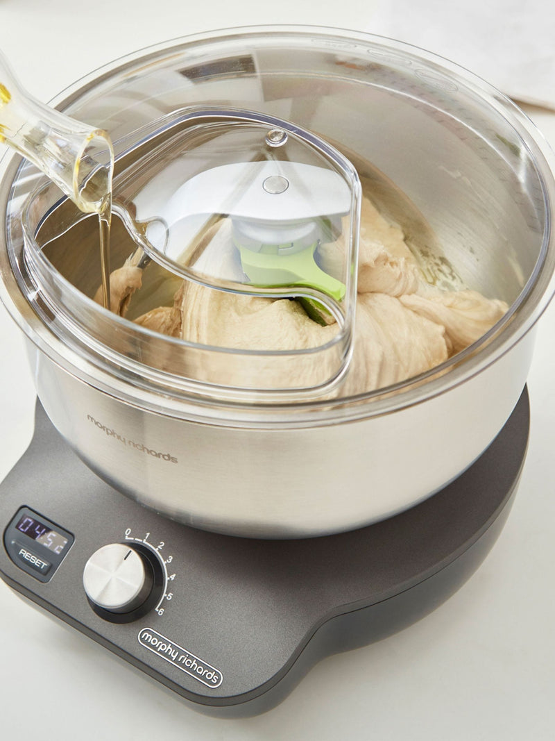Morphy Richards stainless steel stand mixer 4L, imported from the UK