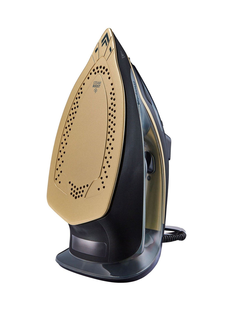 Morphy Richards steam iron gold and black, imported from the UK