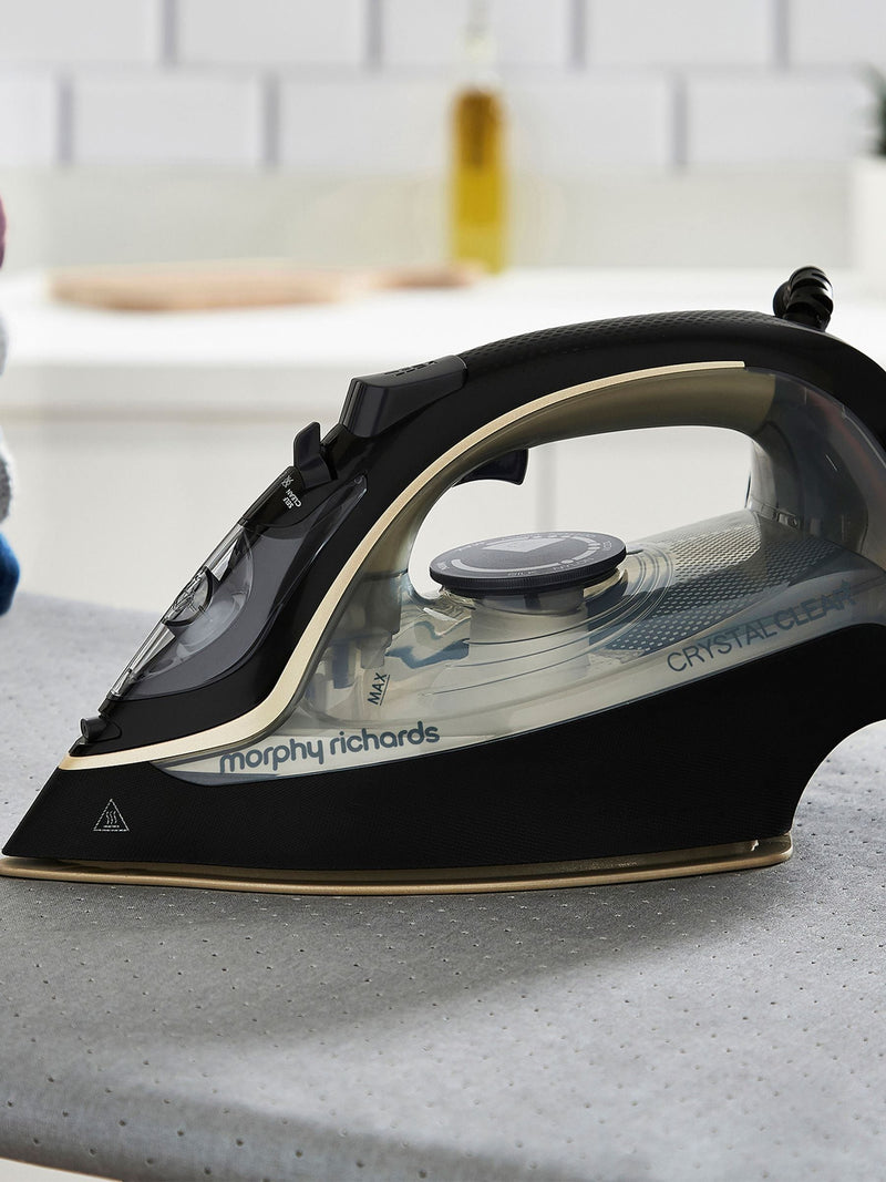 Morphy Richards steam iron gold and black, imported from the UK