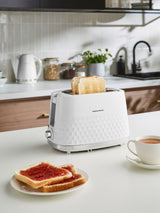 Next Morphy Richards White Hive 2 Slice Toaster- Buy online at McGrocer