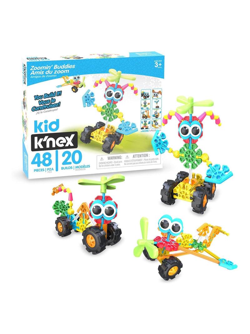 K'nex Zoomin' Buddies construction toy set, imported from the UK