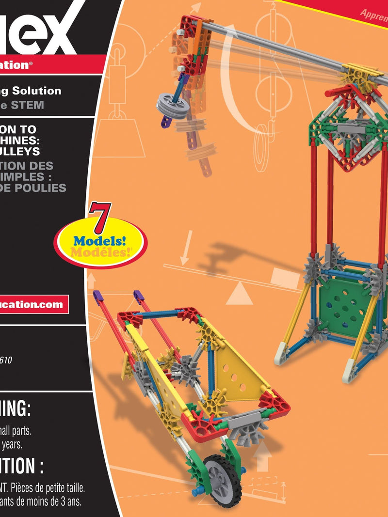 K'NEX Education building set Levers and Pulleys 178 pieces, imported from the UK