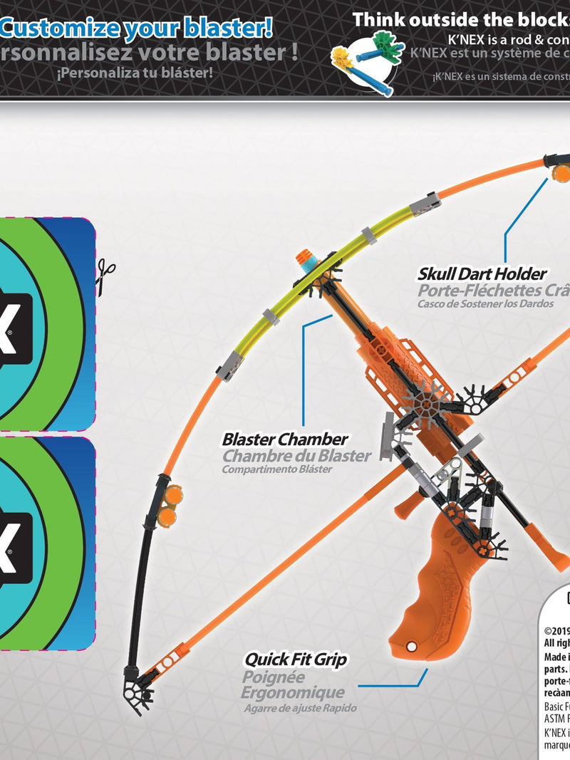 Basic Fun K'Force Battle Bow Building Set, UK version
