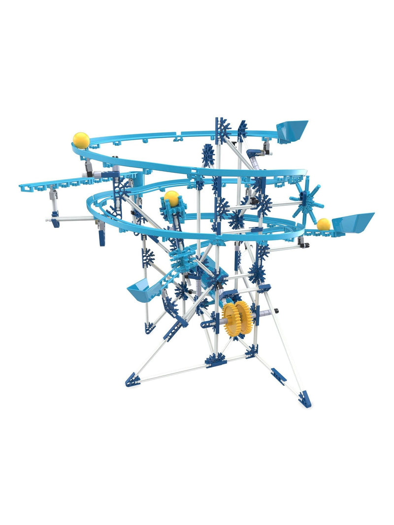 K'NEX marble run building set with motor 500 pieces - British product