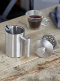 Stellar Brushed Silver 2.5 Cup Double-Wall Insulated Cafetiere 300ml