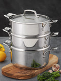 Stellar 22cm 3 tier steamer set (British brand)