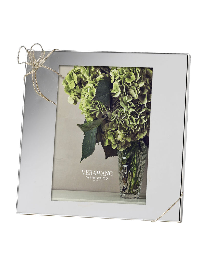 Vera Wang Silver Love Knots 8x10 picture frame (British brand)