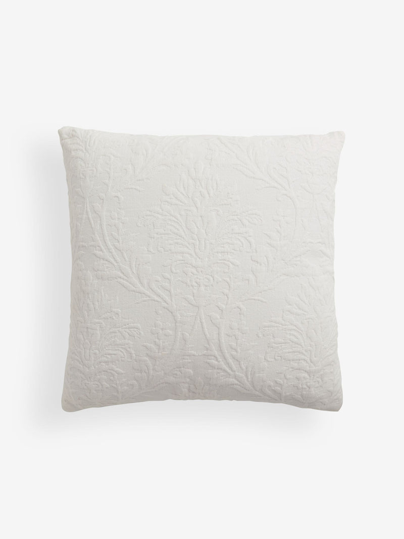 Shabby Chic by Rachel Ashwell white matelasse cushion 50cm - British product