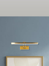 Next Searchlight Satin Brass Milos Small Picture Light- Buy online at McGrocer