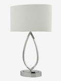 Dar Lighting Wyatt touch table lamp chrome - British product