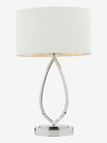 Dar Lighting Wyatt touch table lamp chrome - British product