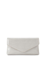 Next Kurt Geiger Silver Bella Envelope Clutch Bag- Buy online at McGrocer
