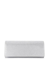 Next KG Kurt Geiger Silver Baily Clutch Bag H10cm W25cm D4cm- Buy online at McGrocer