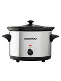 Daewoo stainless slow cooker 3.5L, UK version