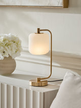 Next Brass Ryker Touch Table Lamp- Buy online at McGrocer