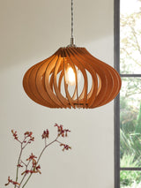 Next Anders Dark Natural Twist Easy Fit Ceiling Light Shade 21.5cm Height x 35cm Diameter- Buy online at McGrocer