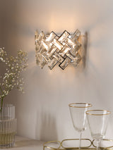 Next Chrome Wentworth Wall Light- Buy online at McGrocer