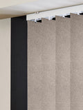 Natural Vog grey vertical blinds - British product