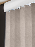 Natural Vog grey vertical blinds - British product
