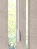 Natural Vog grey vertical blinds - British product