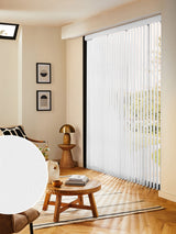 Next Sether White Blackout Made to Measure Vertical Blinds- Buy online at McGrocer