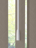 Natural Krug made to measure vertical blind (British brand)