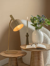 Next Leitmotiv Soft Brown Smart Enamel Table Lamp- Buy online at McGrocer