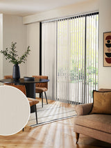 Next Leo Cream Made to Measure Vertical Blind- Buy online at McGrocer