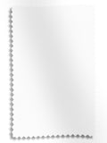 White Picce blackout vertical blinds made to measure - British product