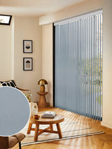 Next Grey Qiz Made to Measure Vertical Blinds- Buy online at McGrocer
