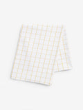 Nina Campbell Ochre Yellow Woven Check Table Cloth