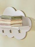 Jojo Maman Bébé white cloud wall shelf, UK version