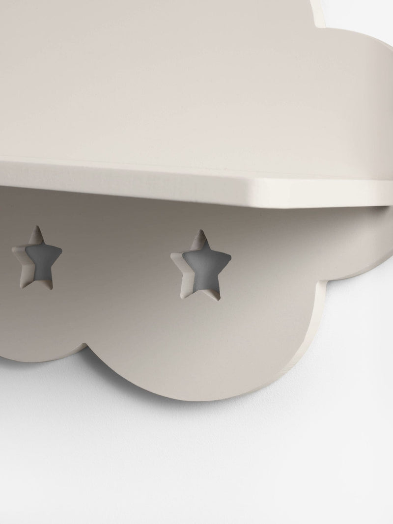 Jojo Maman Bébé white cloud wall shelf, UK version