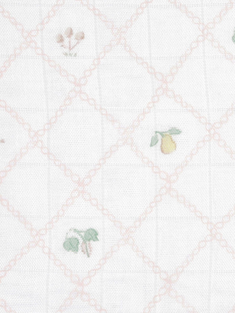 aden + anais baby muslin blankets pink floral print 3 pack, imported from the UK