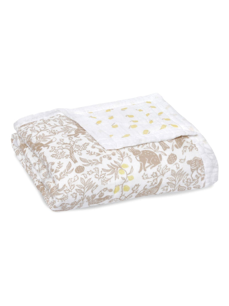 aden + anais White Dream silky soft 100% cotton baby blanket (British brand)