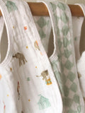 Aden + Anais elephant circus baby bibs 3 pack - British product