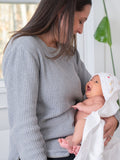 aden + anais hooded towel elephant circus 2 pack 76cm, imported from the UK