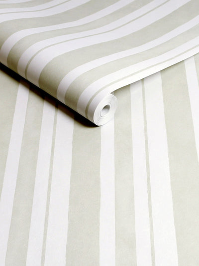 Next Shabby Chic Green Watercolour Stripe Wallpaper 10m x 52cm- Buy online at McGrocer