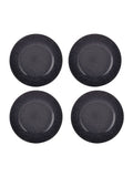 Mason Cash dinner plates 27cm Black Reactive Linear, imported from the UK