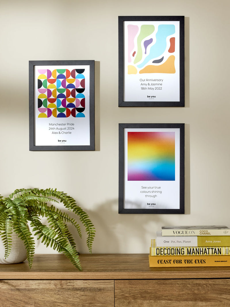 PMC Personalised Be You With Sunshine Framed Print, imported from the UK