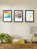 PMC Be You In Abstract framed print, imported from the UK