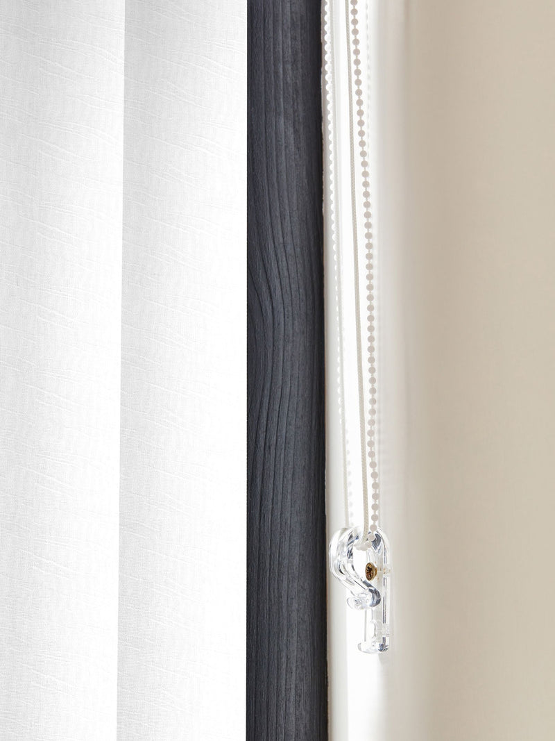 Vodnar white vertical blinds made to measure, UK version